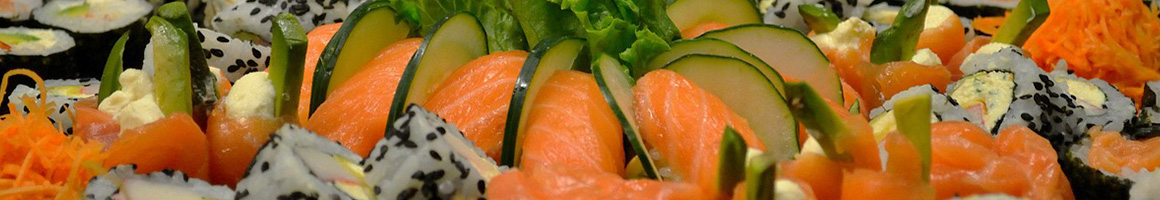Eating Japanese Sushi at Hello Sushi restaurant in Redlands, CA.